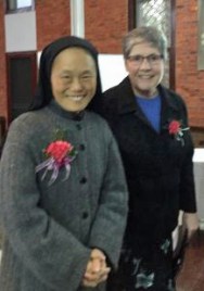 Sr Emmanuela & Sr Kerry, Federation President